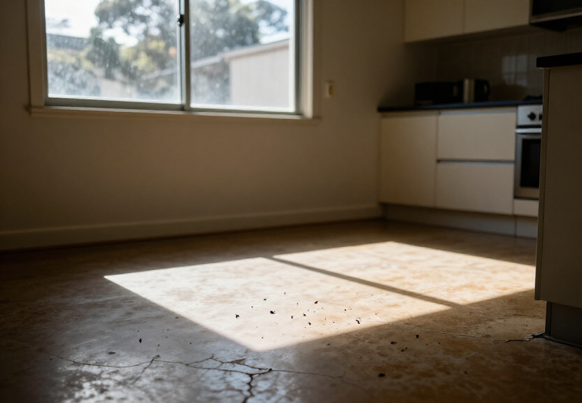 Cockroach infestation in a commercial kitchen in Zetland